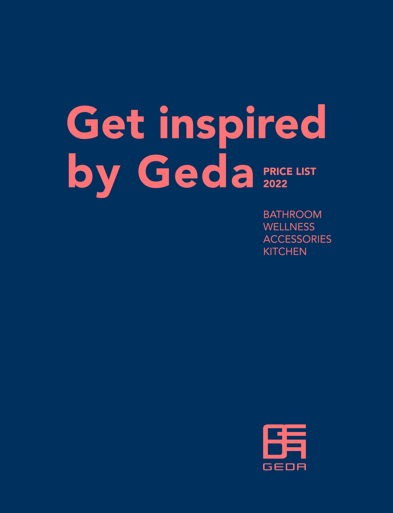 GEDA – Listino miscelatori 2022